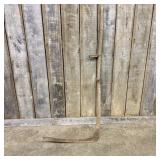 Antique American Agricultural Scythe with Curved W