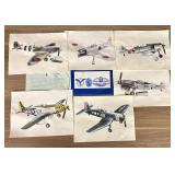 John Batchelor, A Set of WWII Fighter Aircraft Off