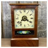 American Victorian Mahogany-Veneered Cottage Shelf