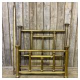 Antique Victorian Style Tubular Brass Full Size Be