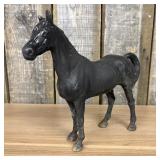 Vintage Cast Iron Standing Horse Figurine Attribut
