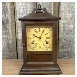 Seth Thomas Wood Case Mechanical Mantel Clock 5"X9