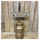 Rustic Decorative Welcome Sign Post with Vintage M