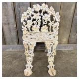 Victorian Style Cast Iron Grapevine Garden Chair 1