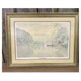 Paul Sawyier, Train At High Bridge, Limited Editio