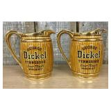 A Pair of George Dickel Tennessee Sour Mash Whisky