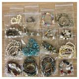 An Assortment of Vintage to Modern Costume Jewelry
