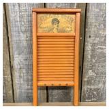 Vintage Columbus Washboard Co. Ideal Model Small W