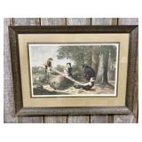 Thomas Webster, Hand-Colored Restrike Engraving, S