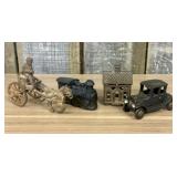 A Group of Vintage and Antique Novelty Items and T