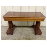 American Classical Empire Style Mahogany Lift-Top