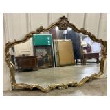 Carolina Mirror Company Rococo Revival Style Gilt