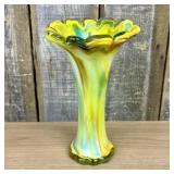 Mid-Century Modern Style Hand-Blown Multicolored S