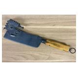 Antique Combination Meat Cleaver and Bone Saw with