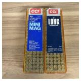 CCI Mini-Mag and 22 Long Rimfire Ammunition .22 Ca