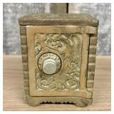Antique Savings Bank Combination Safe Still Bank