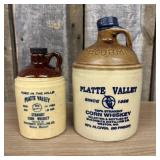 Two McCormick Platte Valley Straight Corn Whiskey