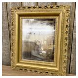 Victorian Rococo Revival Giltwood and Gesso Wall M
