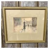 Paul Sawyier, The Fountain, Limited Edition Collec