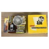 Vintage Kodak Brownie Hawkeye Flash Outfit with Or