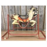 Vintage Wonder Horse Spring Action Rocking Horse