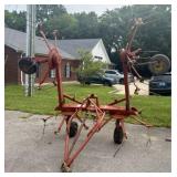 Hesston 4-Rotor Hay Tedder