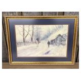 Paul Sawyier, The Blacksmith Shop, Limited Edition
