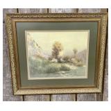 Paul Sawyier, Moonlight at High Bridge, Limited Ed
