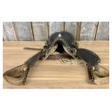 Vintage Studded Leather Western Parade Saddle in t