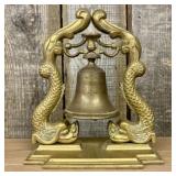 Vintage Cast Brass Nautical Submariners Table Bell