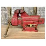 Vintage Fuller No. 5 Mechanics Bench Vise with Swi