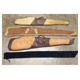 A Collection of Soft Gun Cases and a Protective Sl