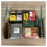 A Lot of 14 Items Including Vintage Ammunition, Re