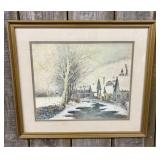 Paul Sawyier (1865-1917), Winter Stream, Limited E