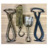 A Collection of Antique Industrial and Utilitarian
