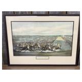 After Henry Alken, Tattenham Corner Color Print