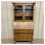 American Empire Revival Quarter Sawn Tiger Oak Sla