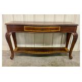Louis XV Style Mahogany and Veneer Console Table w