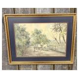 Paul Sawyier, From the Quarry, Limited Edition Off