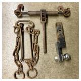 A Trio of Heavy-Duty Rigging and Towing Tools Incl