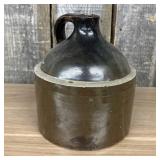 Antique Two-Toned Stoneware Beehive Jug