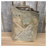 WWII-Era United States Marine Corps 5-Gallon Gasol