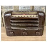 RCA Victor Model 56X Brown Bakelite Vacuum Tube AM