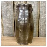 American 4 Gallon Stoneware Butter Churn with Alba