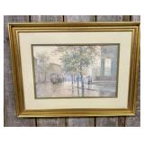 Paul Sawyier (1865-1917), Main Street Trolley, Lim