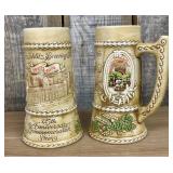 A Pair of Jos. Schlitz Brewing Co. 125th Anniversa