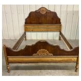 Vintage French Provincial Style Full Size Mixed Wo