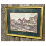 Fox Hunting Scene Print After William Joseph Shaye