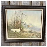 S. Lee, Sporting Scene with English Setter and Gam