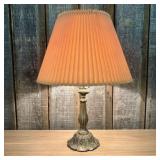 Neoclassical Style Antiqued Bronze-Tone Metal Tabl